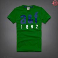 heren abercrombie fitch korte t-shirt crewneck 1892 groen Shop Amsterdam kxlq9974